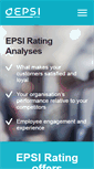 Mobile Screenshot of epsi-rating.com